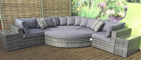 Transform your garden with garden furniture at george at asda, from bistro & patio sets to outdoor sofa dining & garden chairs. Grey Rattan Sofa Sets - Furniture For Modern Living