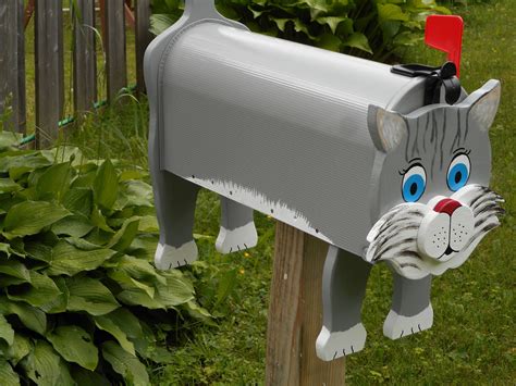 Please complete the following form, select the topic that best describes your needs, and click the submit button. Cat mailboxes - Grey Cat mailbox | Grey cats, Mailbox ...