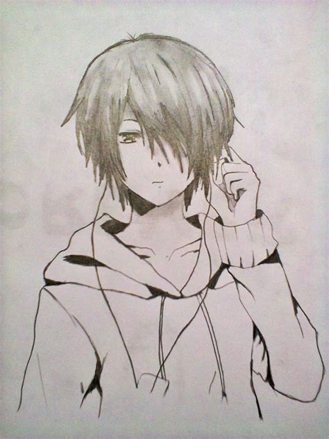 Pencil Sketch Anime At Explore Collection Of