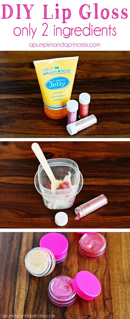 Easy Two Ingredient Diy Lip Gloss A Pumpkin And A Princess