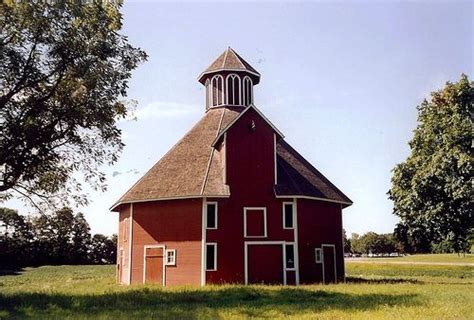 Indiana Laporte County Door Prairie Round Barn 2113 Country