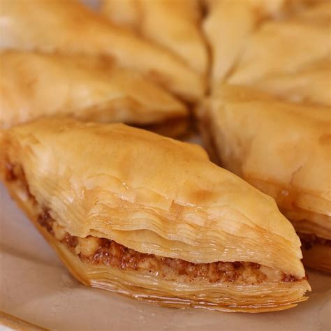 Paklava Features Flaky Buttery Layers Of Phyllo Dough A Filling Of