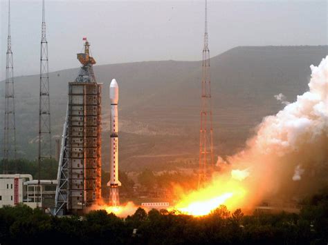 Video Chinas Long March Rocket Failed Lost Military Satellite