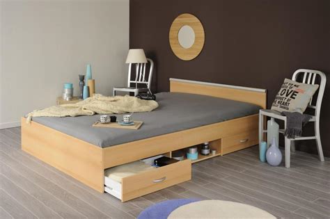Malm bett mit lattenrost, 140 x 200cm matratze schenke ich bei bedarf dazu 209 x 156 x 38cm schwarz. Stauraum Bett Mega mit schubladen in buche - Kaufen bei ...