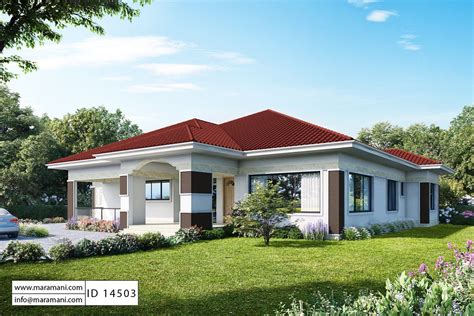 4 Bedroom Low Cost Simple Modern House Design