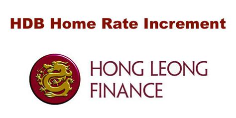 The answer is probably no. Hong Leong Finance Increase HHR - FindAHomeLoan - Singapore