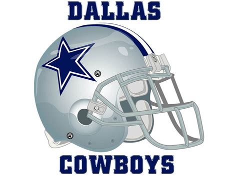 Dallas Cowboys Helmet Logo Drawing Free Image Download