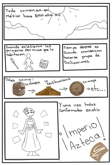 Comic De Los Contry Humans Imperio Azteca Imperio Aztecas