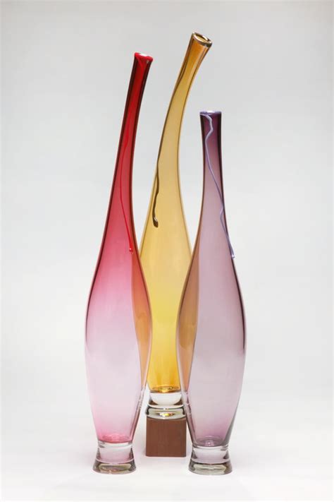 Victor Chiarizia Glass Sculptures La Brezza Summer Merlot Strega Amethyst Featured