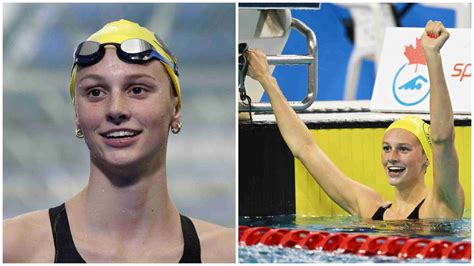 teen canadian swimmer summer mcintosh sets new 400m world record