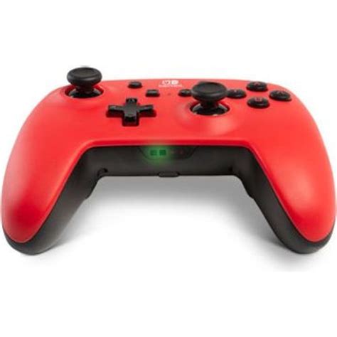 Powera Enhanced Wireless Controller For Nintendo Switch Red