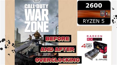 Call Of Duty Warzone On Rx 570 4gb And Ryzen 5 2600 Benchmark Low