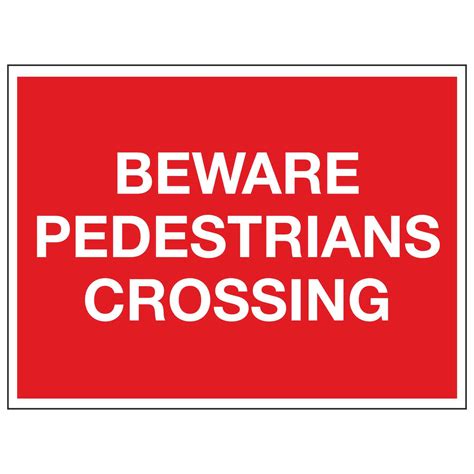 Beware Pedestrians Crossing Linden Signs And Print