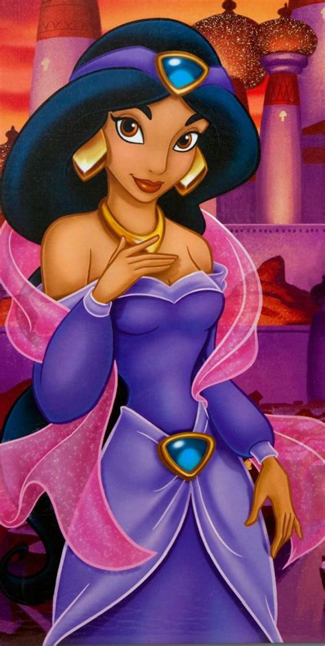 Jasmine Aladdin Pr Ncipes De Disney Mundos Disney Personajes