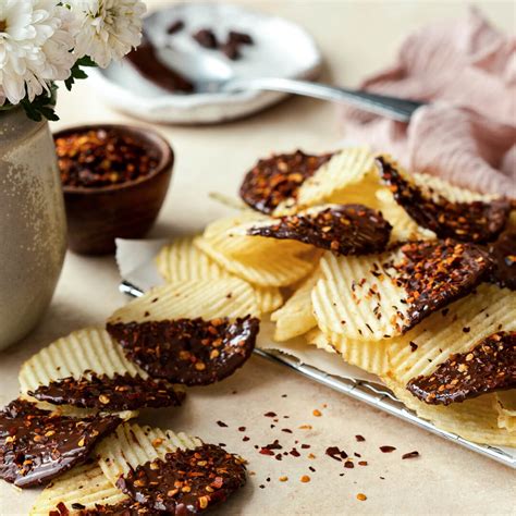 Chili Chocolate Covered Potato Chips Nielsen Massey Vanillas