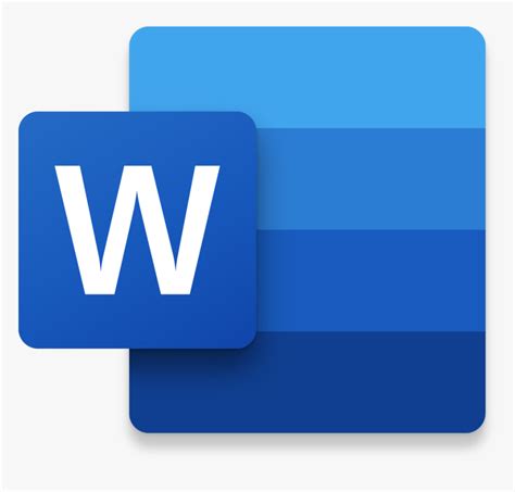 Microsoft Word Icon 2019 Hd Png Download Kindpng