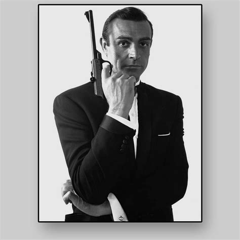 In the 1950s, sean connery was cast in numerous u.k. Sean Connery, James Bond - All4prints