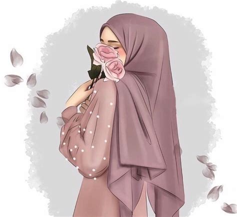 Hijabi Cartoonislamic Girl Islamic Picture Muslim Girl Hijabi Style