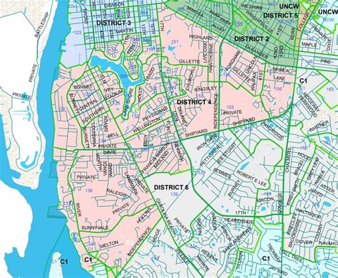 Printable Map Of Wilmington Nc | Printable Maps