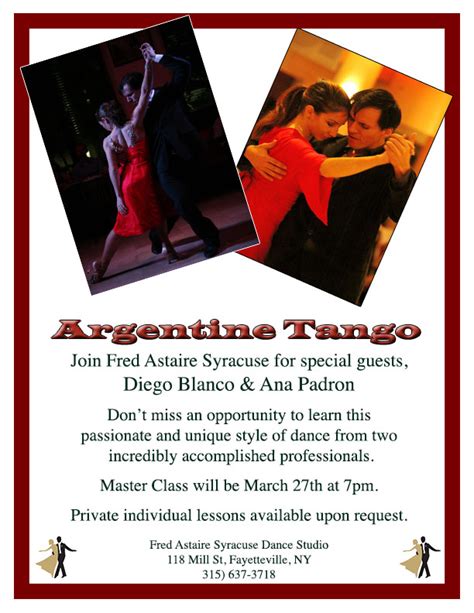 argentine tango with diego blanco and ana padron syracuse