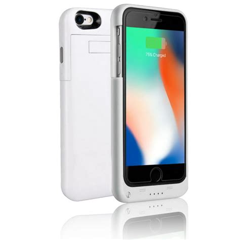 Indigi Slim External Powerbank Battery Case For Iphone 8 Plus 4000mah