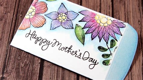 If you need it there quickly we can ship it overnight for $15. Mother's Day Gift Card Envelope - Color Wednesday #41 (Inktense Pencils w/ Dove Blender … | Gift ...