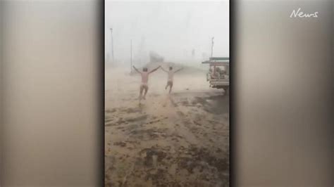 Brothers Naked Rain Dance In Outback Qld Daily Telegraph