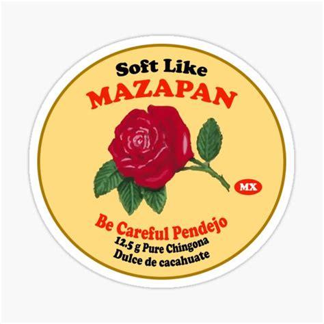 Mazapan Mexican Sticker By Efraingaleano Redbubble