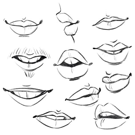 Danielle Pioli Lips Cartoon Cartoon Mouths Cartoon Faces Drawing