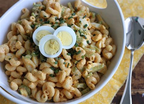 Resist the temptation to 'devil' your hard boiled eggs, and opt for this deviled egg pasta salad instead. Deviled Egg Pasta Salad. | Deviled egg pasta salad recipe ...
