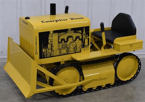 Sold Price Restored Caterpillar D4 Pedal Dozer Tractor January 6