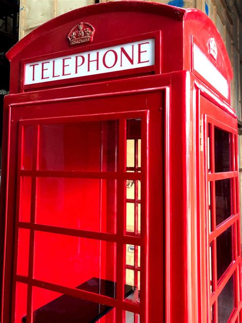 London Telephone Box Booth Office Resale