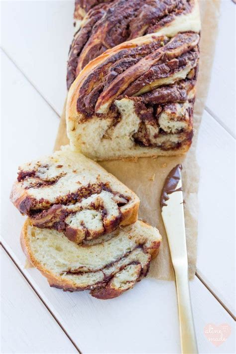 Braided bread is very pretty. Braided Nutella Bread with Hazelnuts | Nutella bread, Homemade recipes dessert, Bread recipes sweet