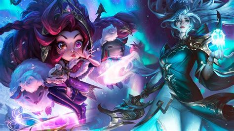 Leaked Winter Skins Zoe Diana Swain Zilean League Of Legends