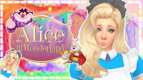 The Sims 4 Create A Sim Alice In Wonderland Youtube