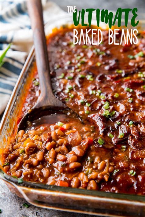 These 86 great recipes for beans. Ultimate Easy BBQ Baked Beans - Maria's Mixing Bowl