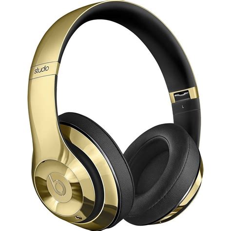 Beats By Dre Limited Edition Gloss Gold Headphones And Pill 2 0