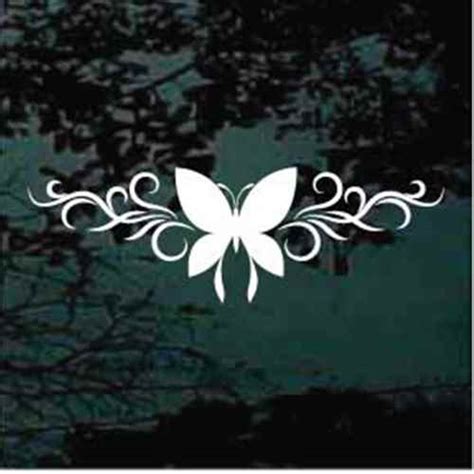 Butterfly Silhouette Design Car Decals And Window Stickers Decal Junky
