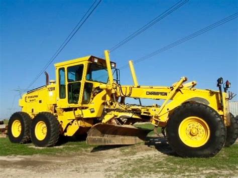 Welcome to the fred champion group. Champion 720R | Construction equipment, Heavy equipment ...
