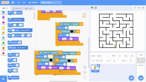 How To Create An Awesome Maze Game With Scratch 3 Tutorial Youtube