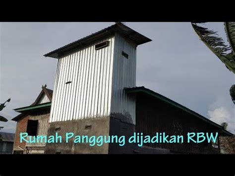 Memiliki tiga tempat tidur bukan berarti anda penggunaan lantai kayu pada setiap kamar tidur juga menambah kehangatan dan kenyamanan di. Menjadikan Rumah Kayu Panggung Menjadi Rumah Walet / RBW ...