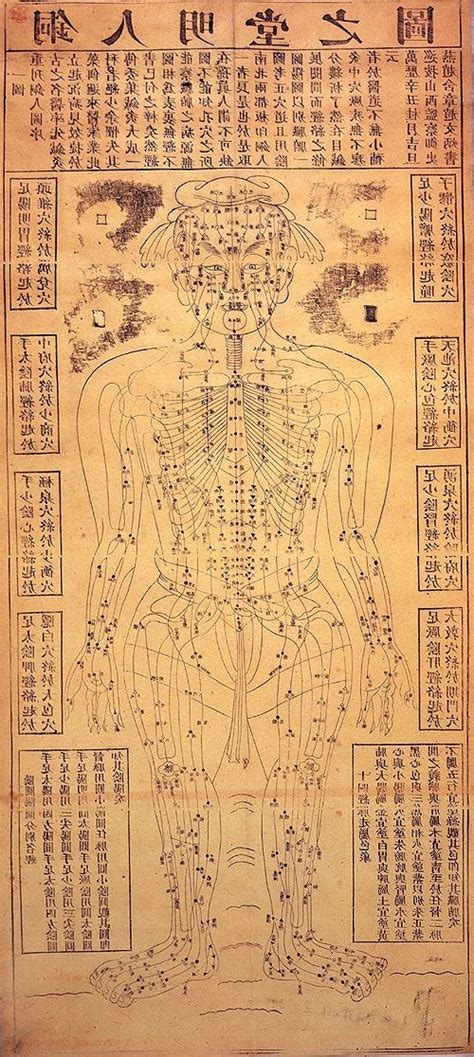 Chinese Acupuncture Chart Acupuncture Charts Acupunture Acupuncture