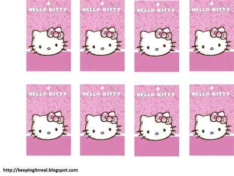 Hello Kitty Party Pack - free printables |Keeping it Real