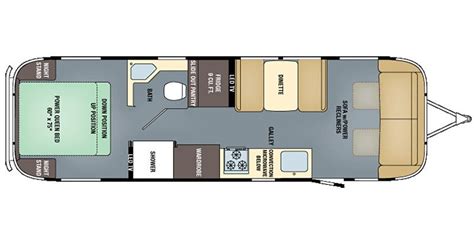 Custom Airstream Floor Plans Floorplans Click