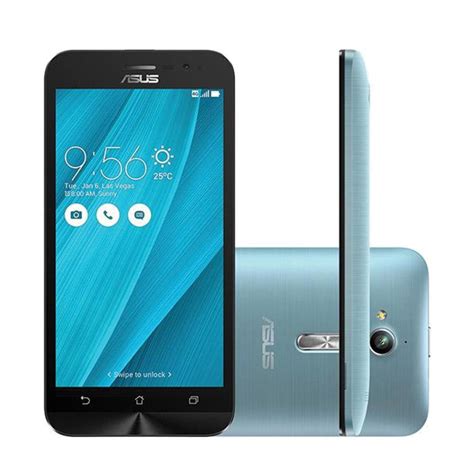 Smartphone Asus Zenfone Go Lte Zb500 Azul Asus Celulares Magazine Luiza