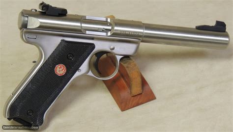 Ruger Mark III Target 22 LR Caliber Stainless Pistol NIB S N 275 11326