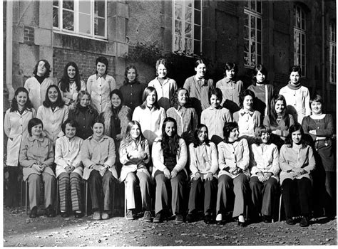 Photo De Classe Seconde C De 1973 Lycée De Jeunes Filles Copains Davant