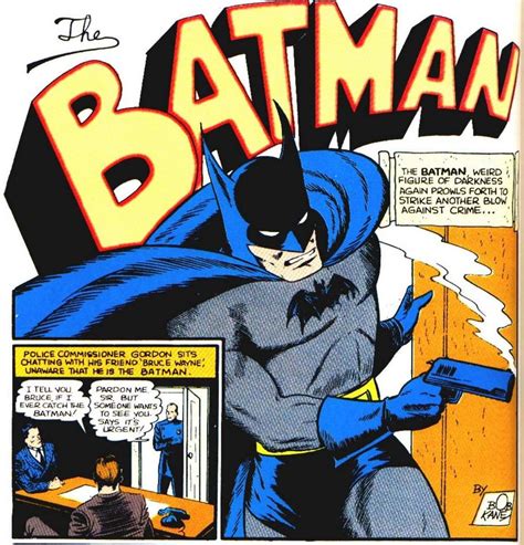Nerdovore The History Of Batman Using Guns