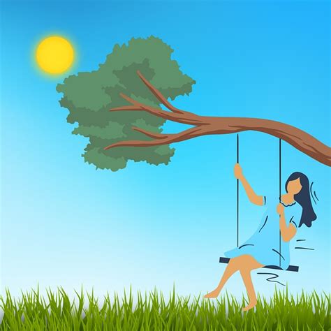 girl tree swing free photo on pixabay pixabay