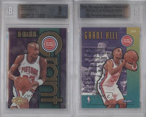 Overheard there's alot of excitement for this years rookie class. 1994-95 Skybox #GH4 Grant Hill BGS 9 Detroit Pistons Rookie Basketball Card | eBay